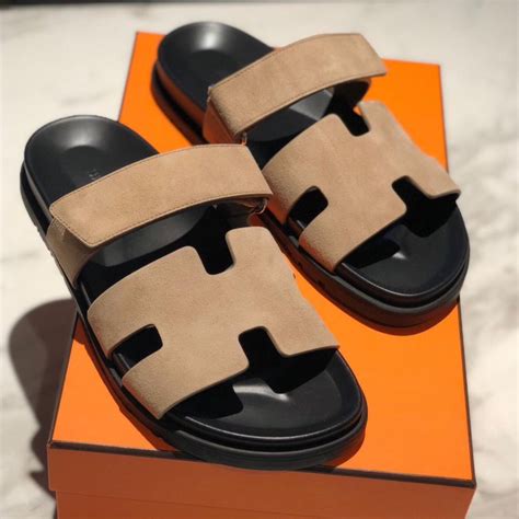 hermes slippers mens replica|hermes men's sandals street style.